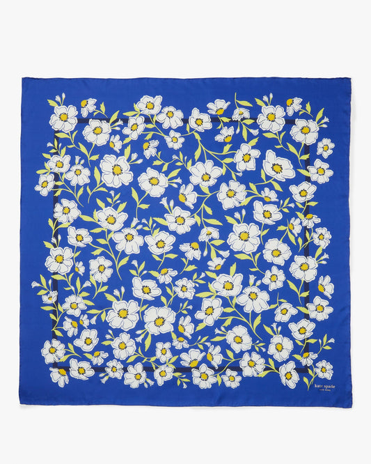 Sunshine Floral Silk Square