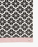 Spade Flower Metallic Scarf