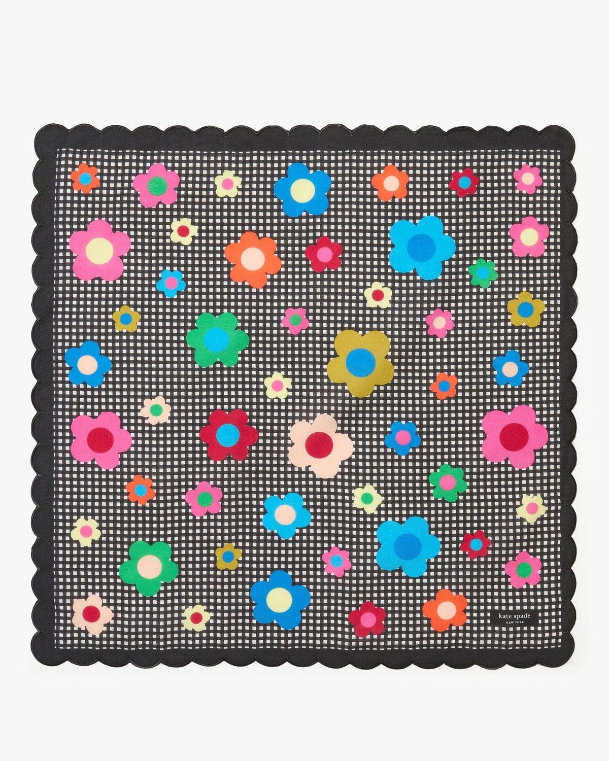 Gingham Garden Bandana