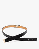 19Mm Morgan Bow Belt - Saffiano