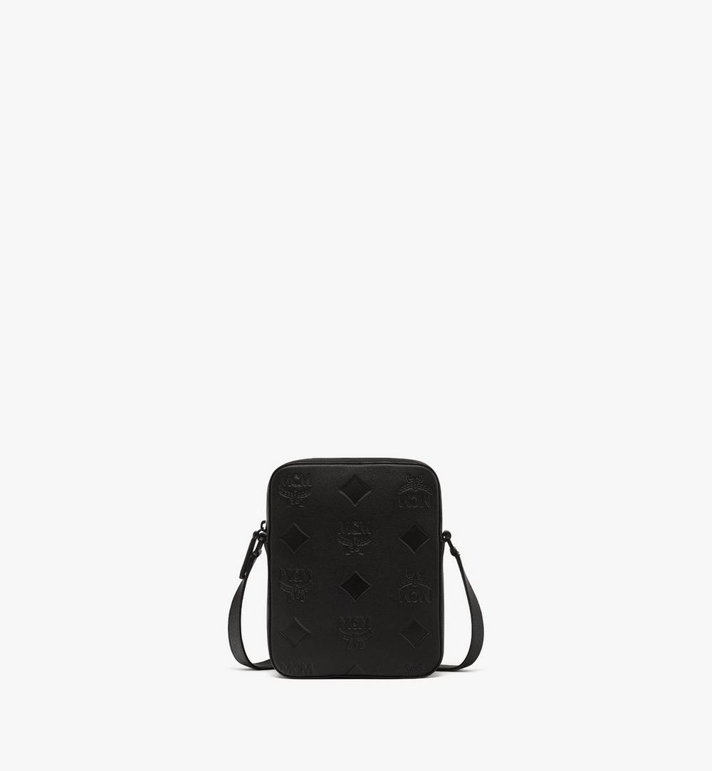 MMRESKK02BK001-Klassik Crossbody in Maxi Monogram Leather|BLACK
