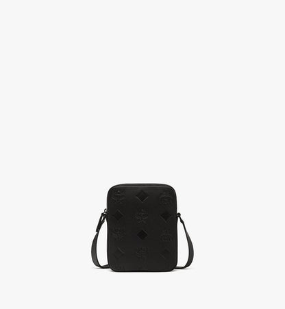 MMRESKK02BK001-Klassik Crossbody in Maxi Monogram Leather|BLACK