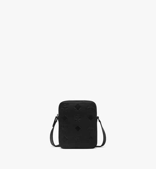 MMRESKK02BK001-Klassik Crossbody in Maxi Monogram Leather|BLACK