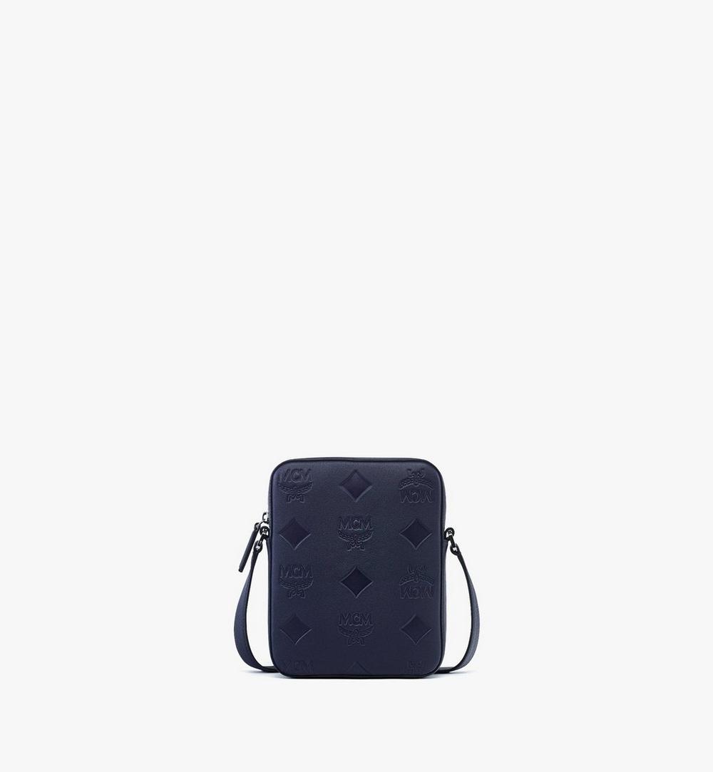 MMRESKK02VC001-Klassik Crossbody in Maxi Monogram Leather|NAVY BLAZER