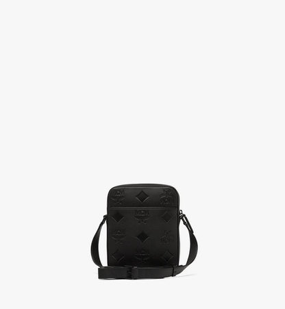 MMRESKK02BK001-Klassik Crossbody in Maxi Monogram Leather|BLACK
