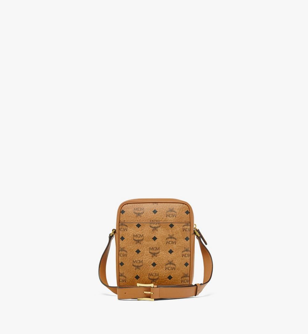 MMRESKK01CO001-Klassik Crossbody in Visetos|COGNAC