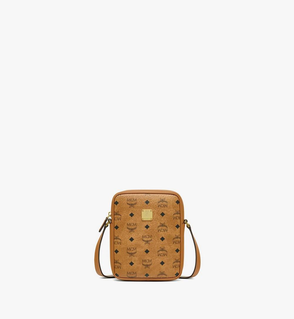 MMRESKK01CO001-Klassik Crossbody in Visetos|COGNAC