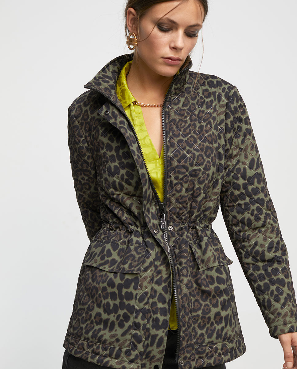 Animal print jacket