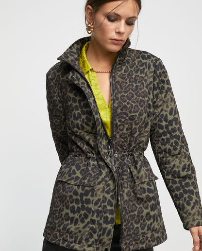 Animal print jacket