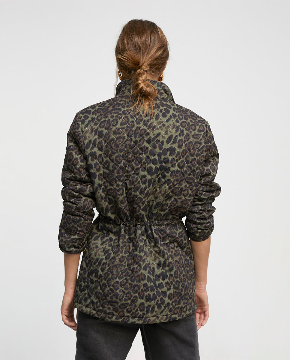 Animal print jacket