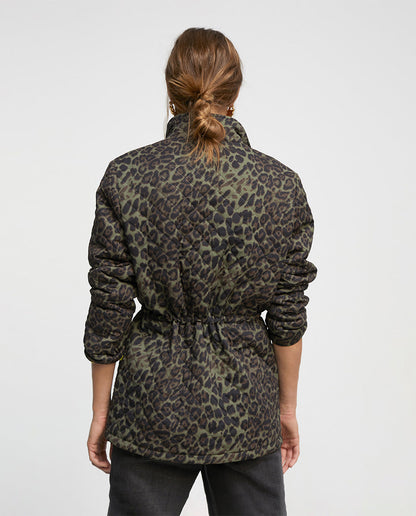 Animal print jacket