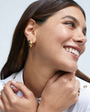 Double hoop earrings