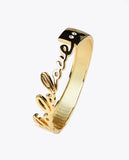 Gold-toned Lola Love bangle