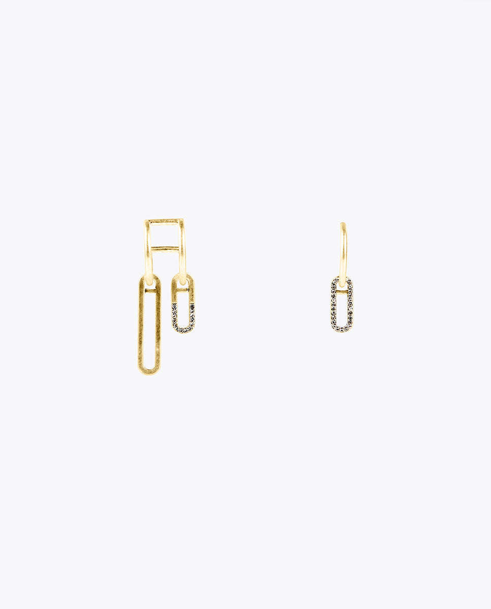 Asymmetric earrings