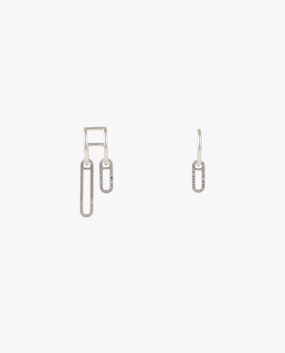 Asymmetric earrings