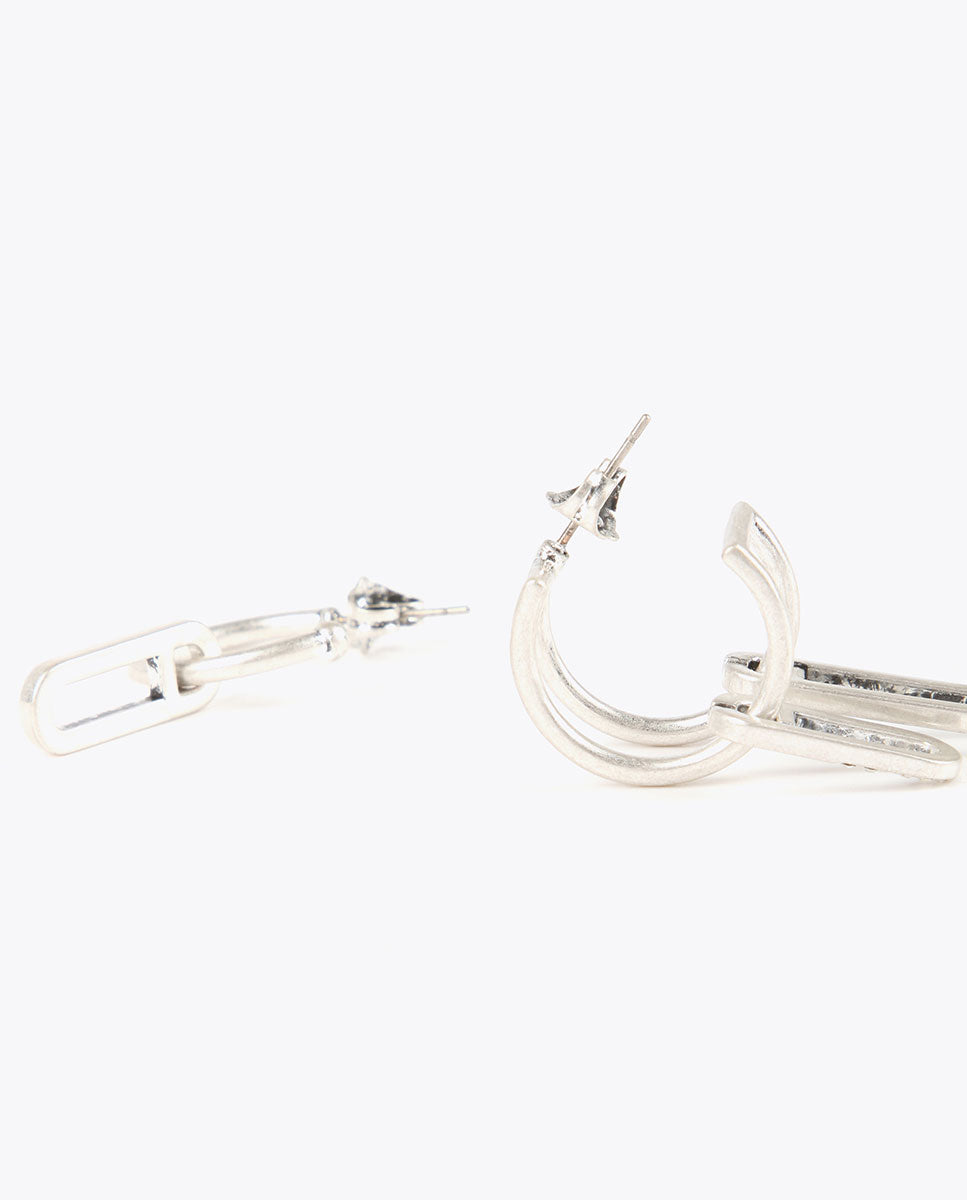 Asymmetric earrings