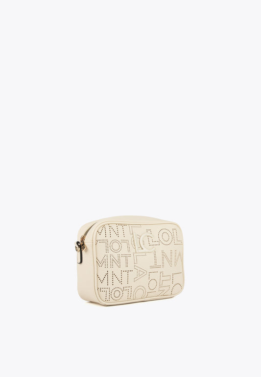 Die-cut crossbody bag