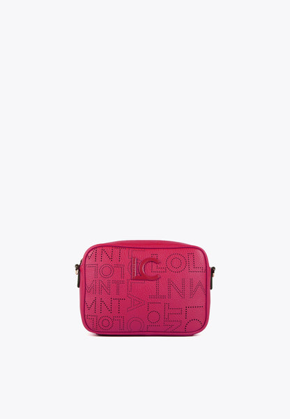 Die-cut crossbody bag