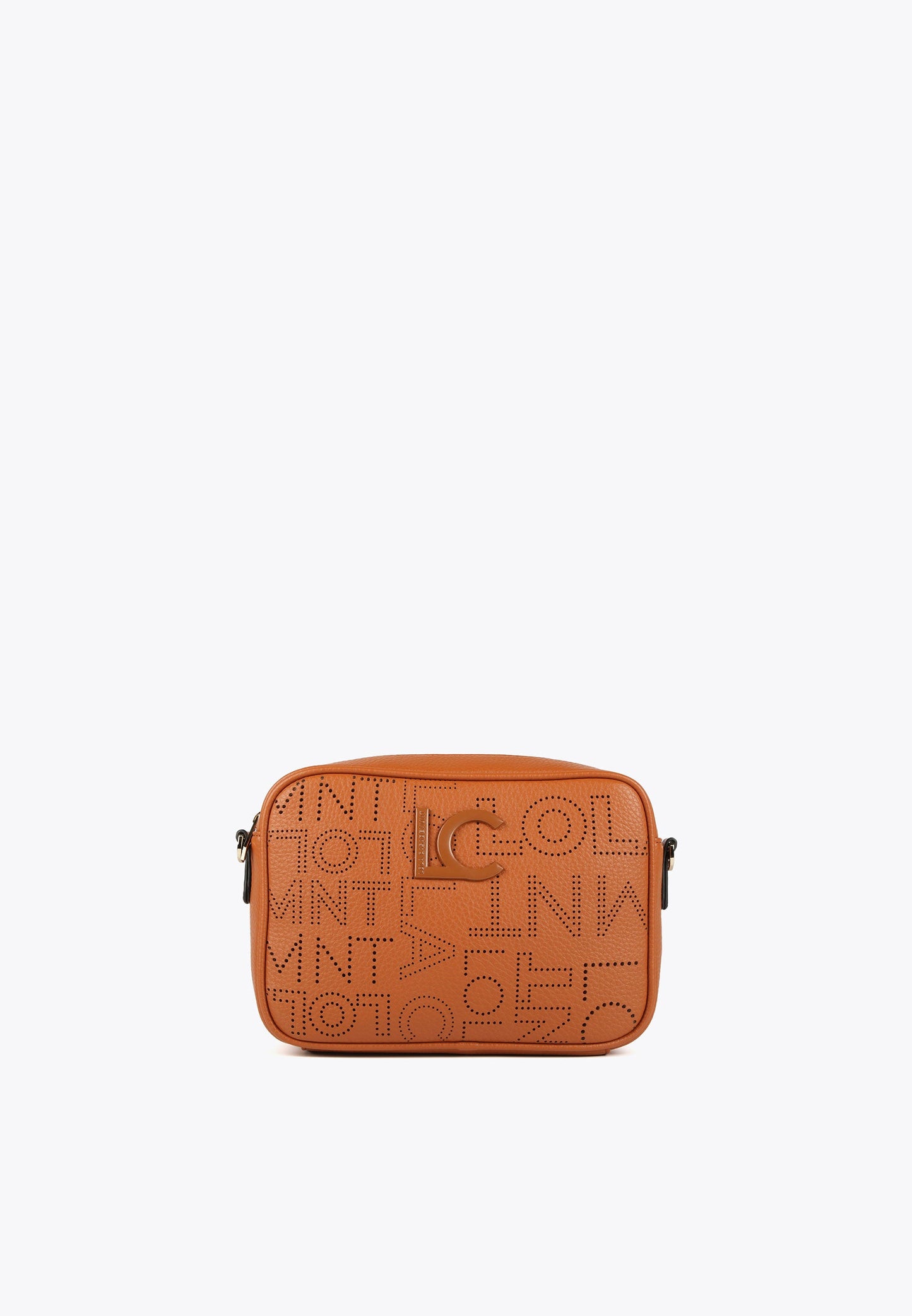 Die-cut crossbody bag