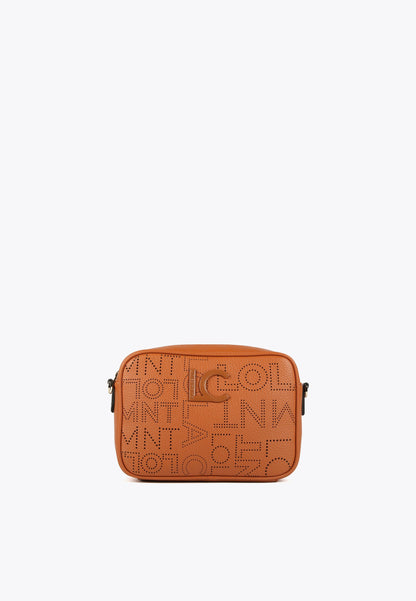Die-cut crossbody bag