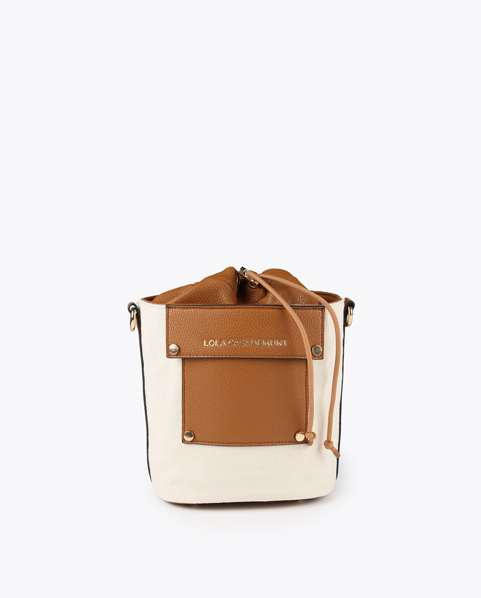 Canvas crossbody bag