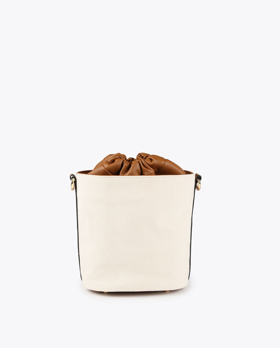 Canvas crossbody bag