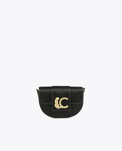 Crossbody bag with flap