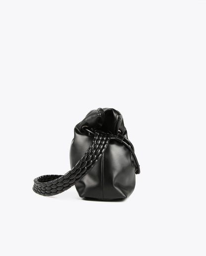 Tote bag with braided strap