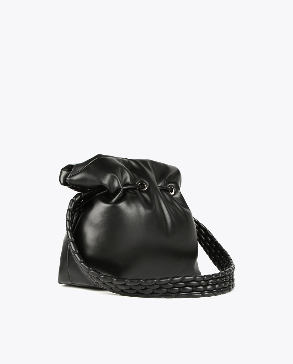 Tote bag with braided strap