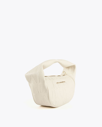 Embossed crossbody bag