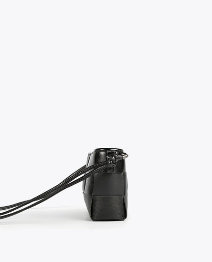 Braided crossbody bag