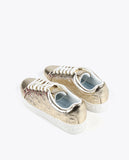 Metallic sneakers