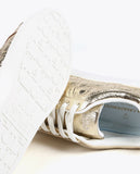 Metallic sneakers