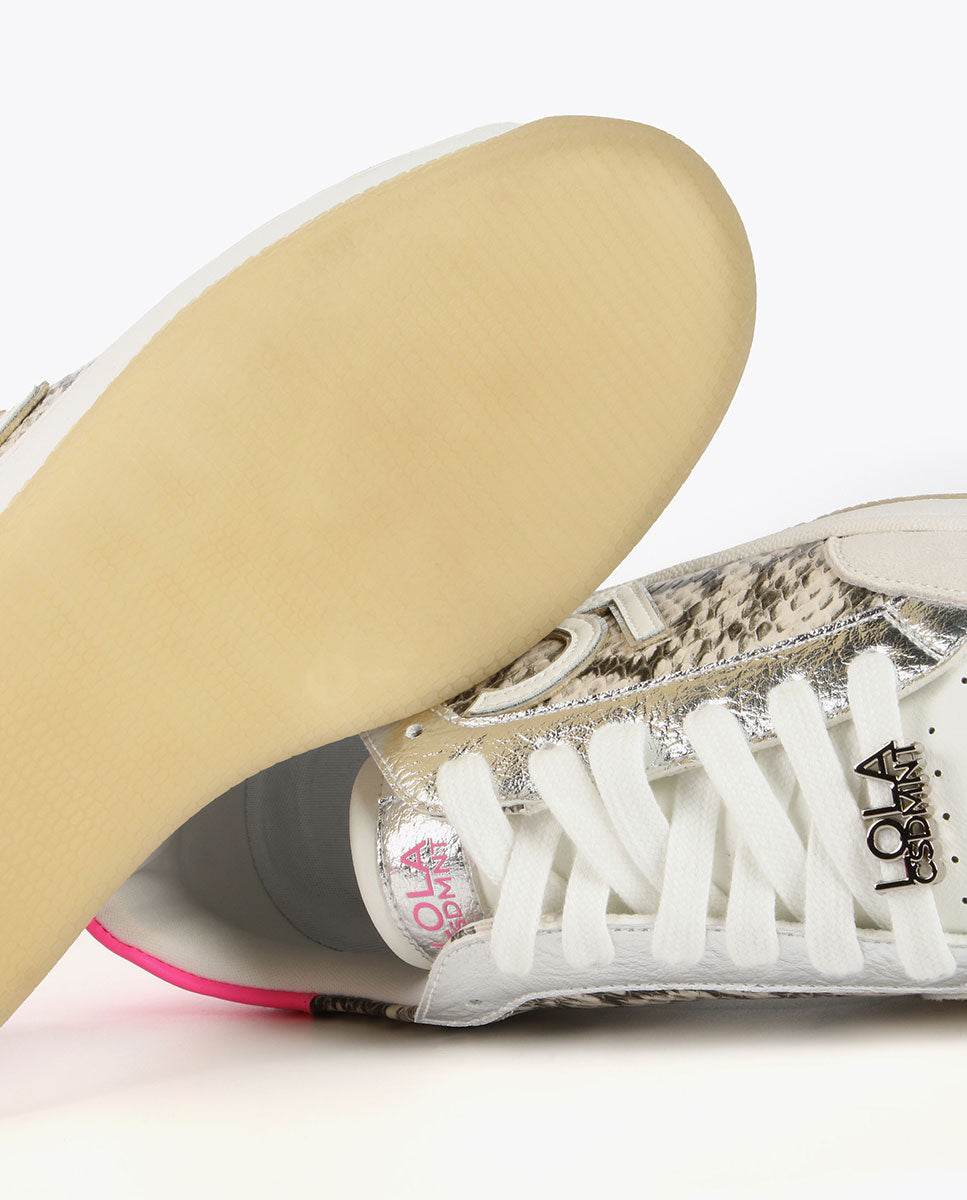 Animal print sneakers