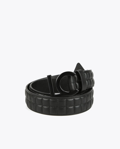 Quilted belt