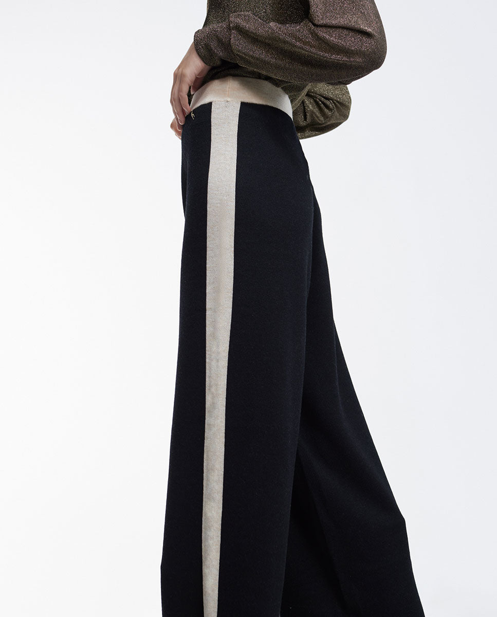 Knit trousers