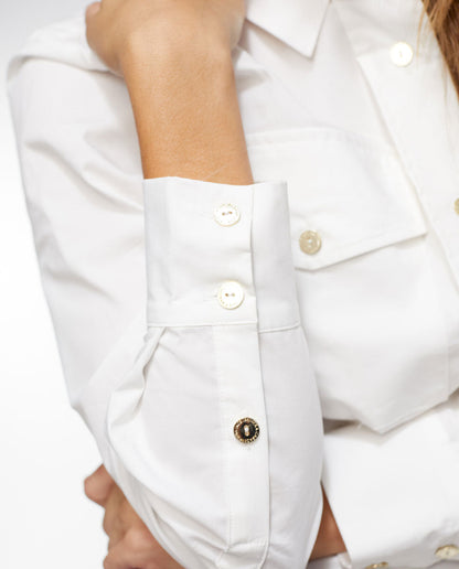 Cropped shirt
