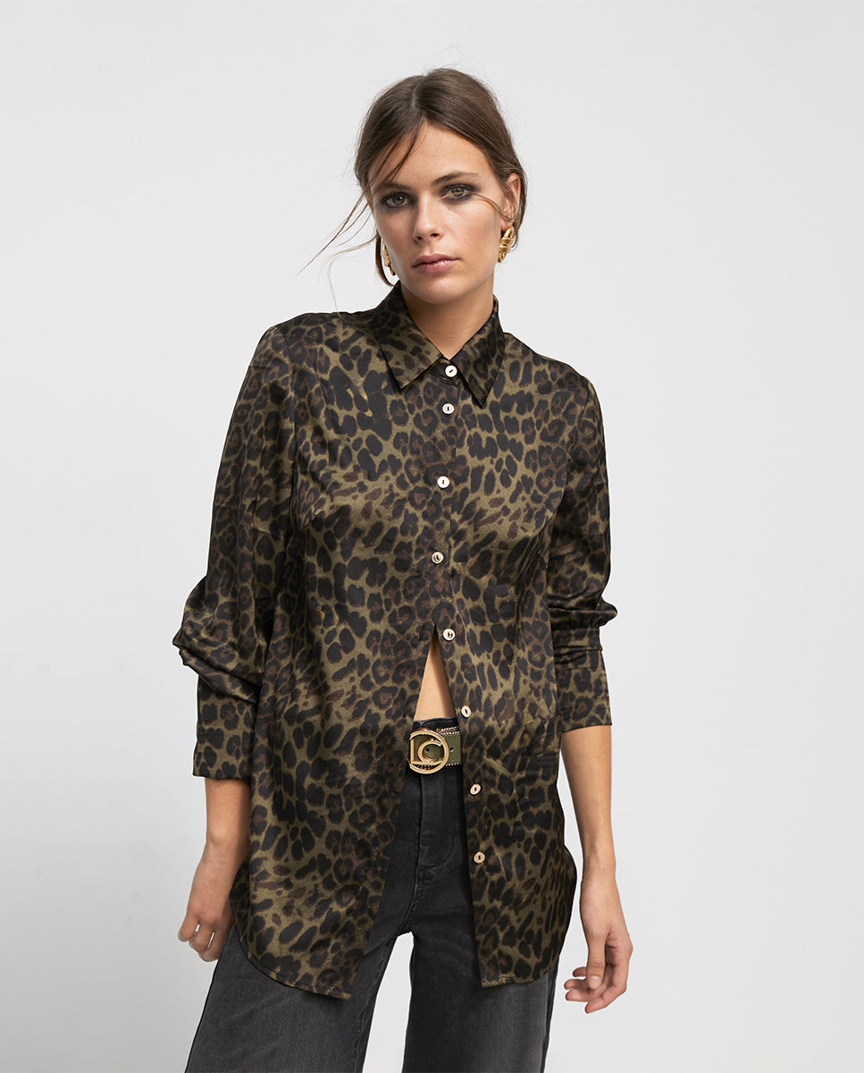 Animal print shirt