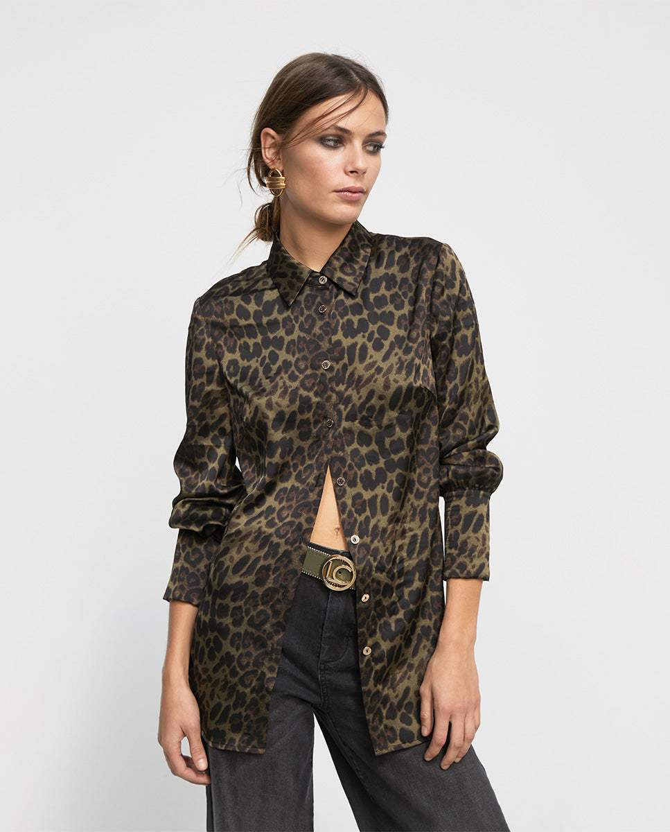 Animal print shirt