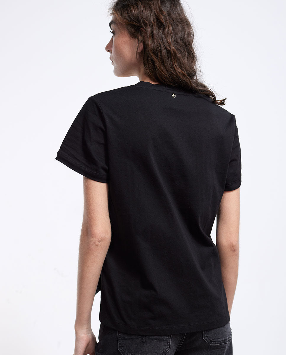 Diamanté tiger T-shirt