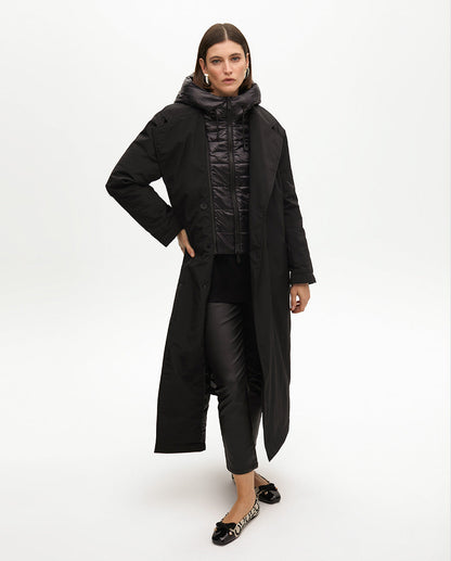 Lightweight Down Trench Coat