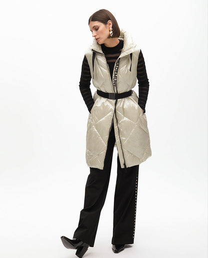 Hooded Quilted Vest