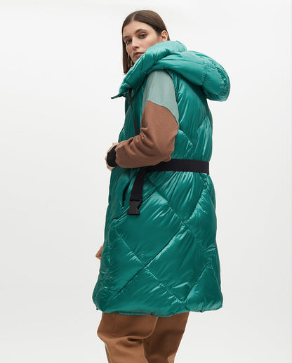 Hooded Quilted Vest