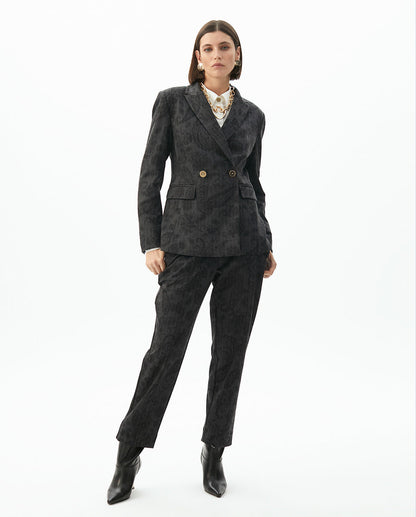 Blazer with Button Details