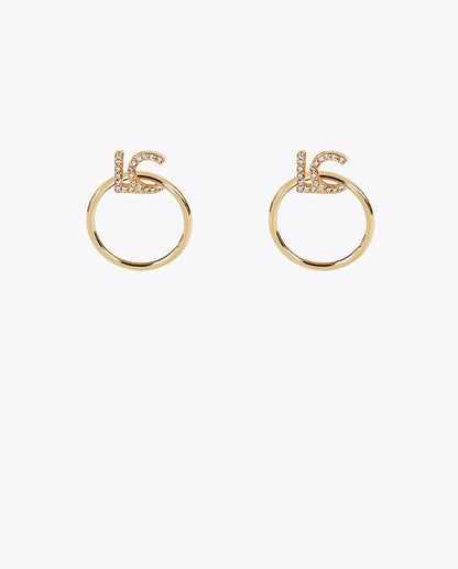 Front Hoop Earrings LC Jewel