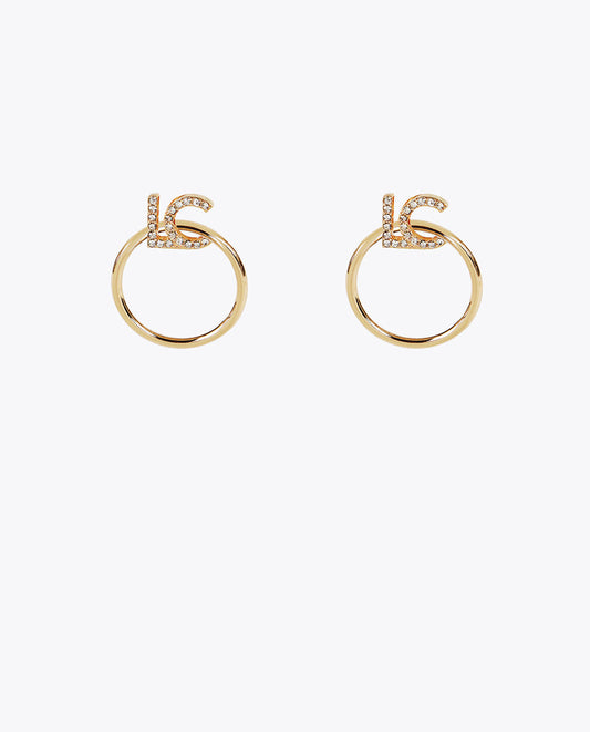 Front Hoop Earrings LC Jewel