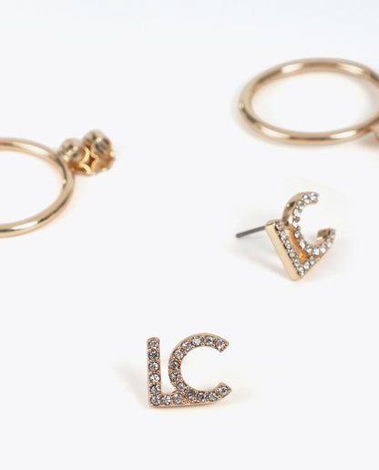 Front Hoop Earrings LC Jewel