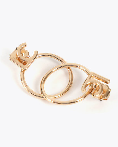 Frontal Hoop Earrings LC