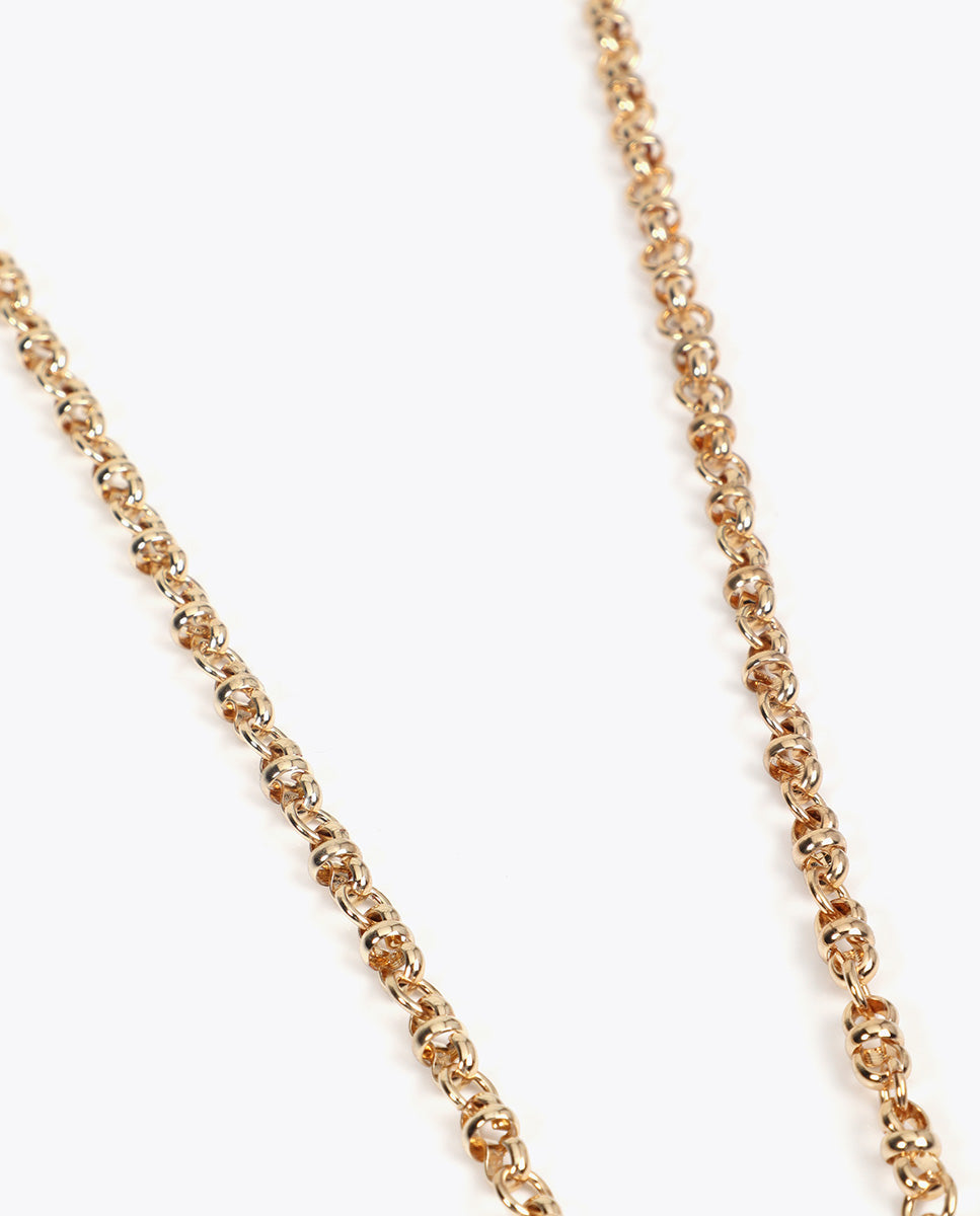 Fine Chain Necklace with Infinite Heart