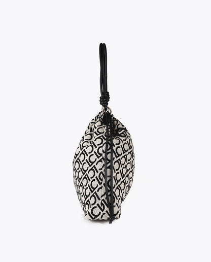 Jacquard LC Flocked Shopper Bag